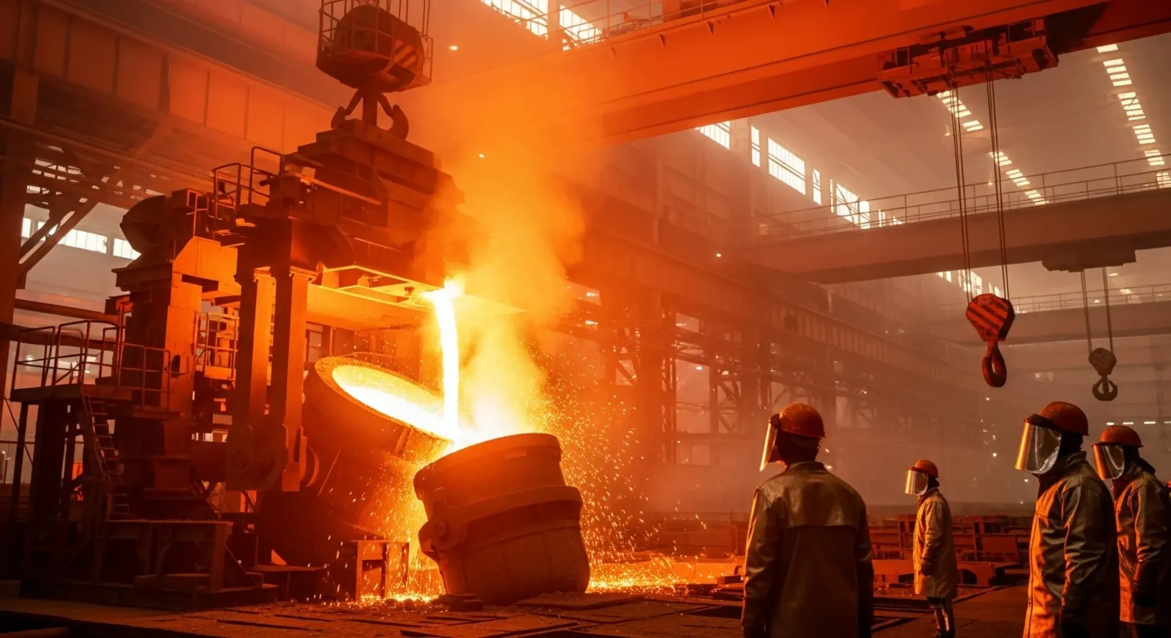 Compresores industriales para la industria acerera y siderúrgica