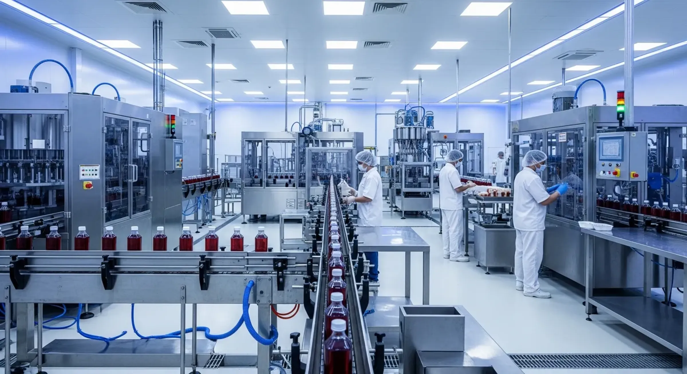 Compresores industriales para la industria alimenticia