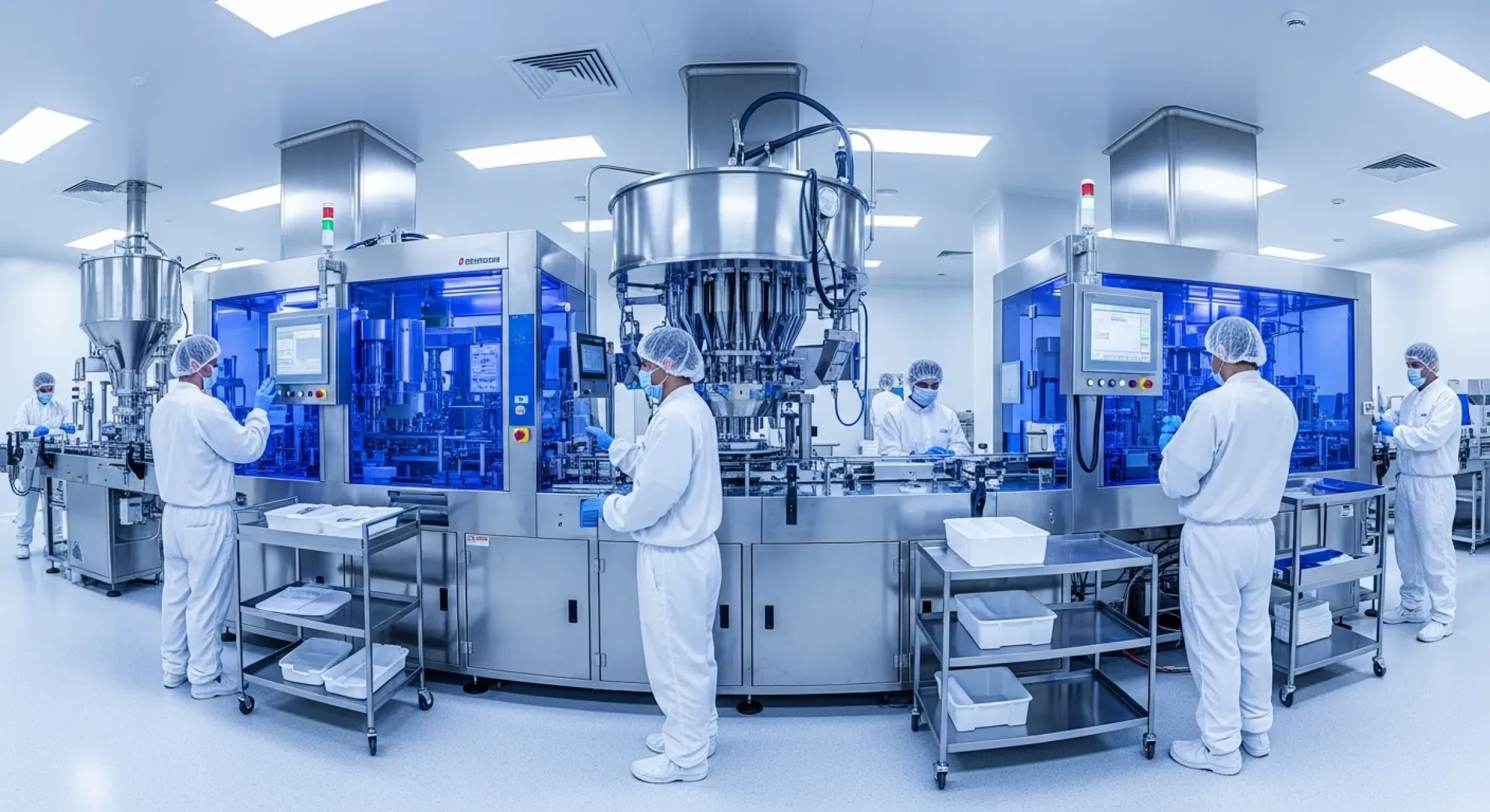Compresores industriales para la industria farmacéutica