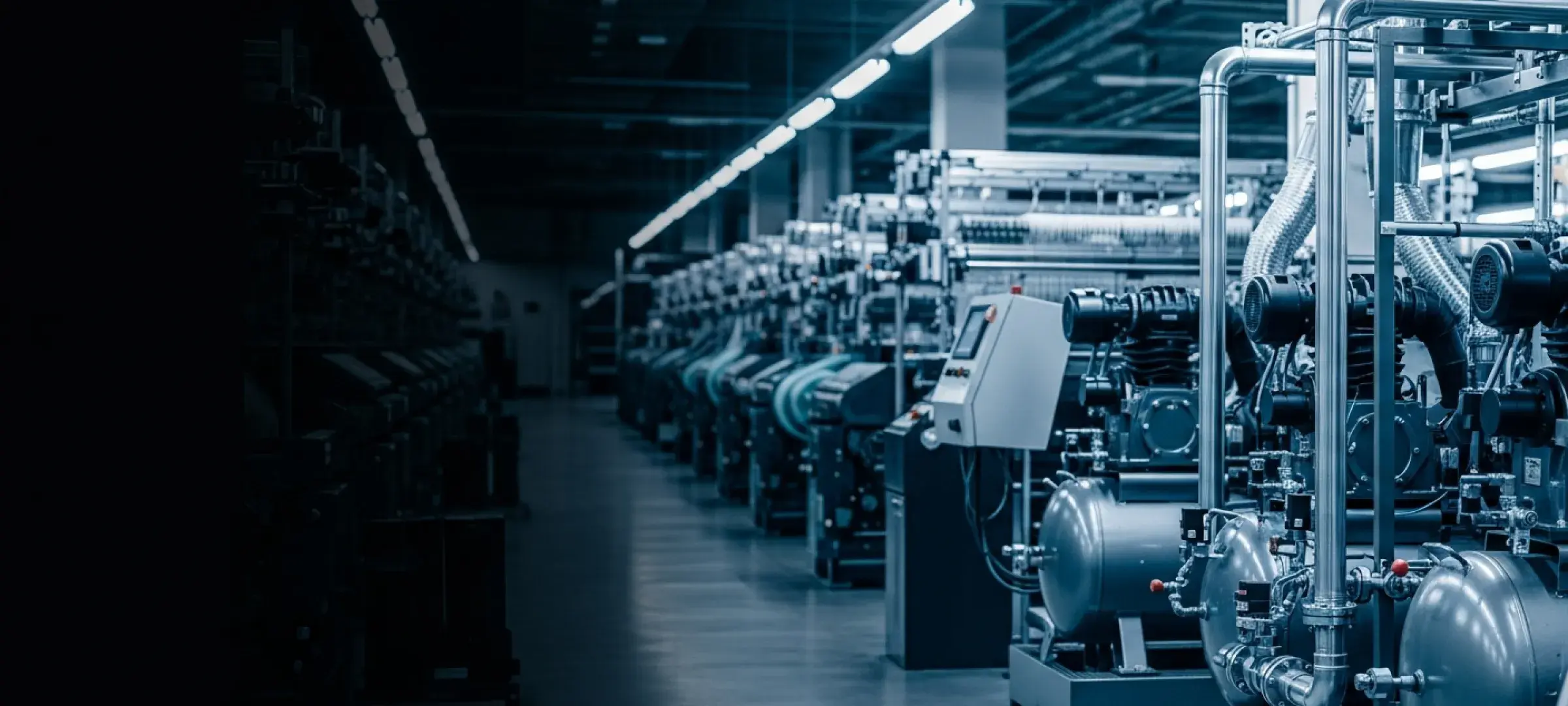 Compresores industriales para la industria textil