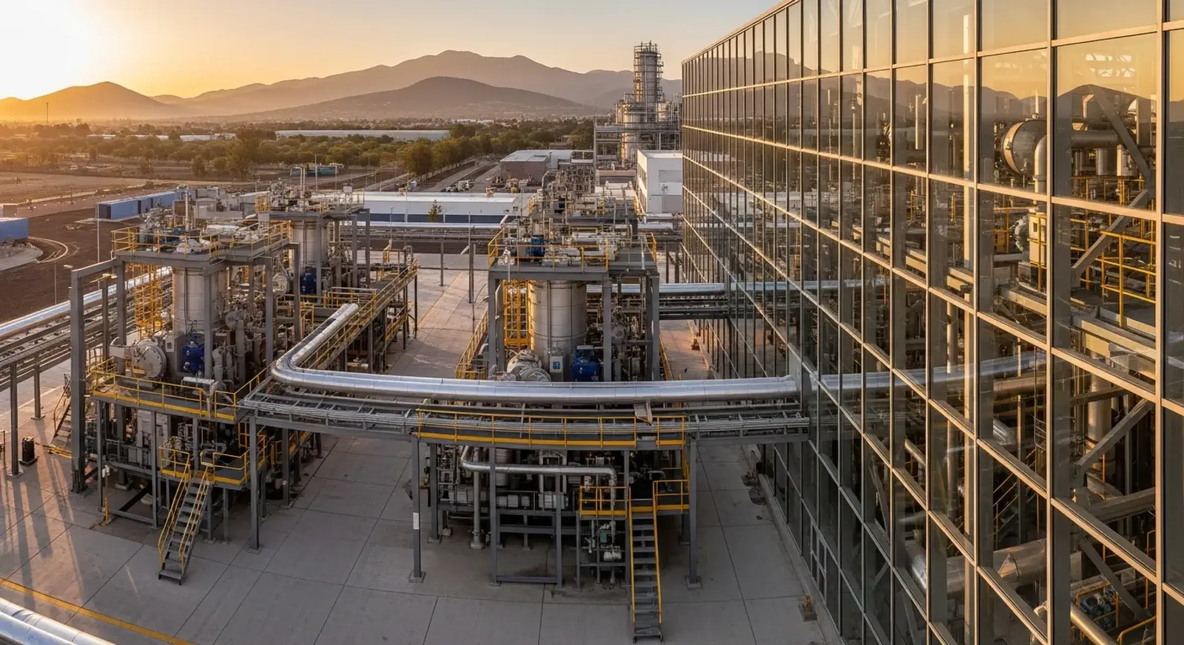 Planta industrial en Tlaxcala con sistemas de compresores industriales ITG Energy